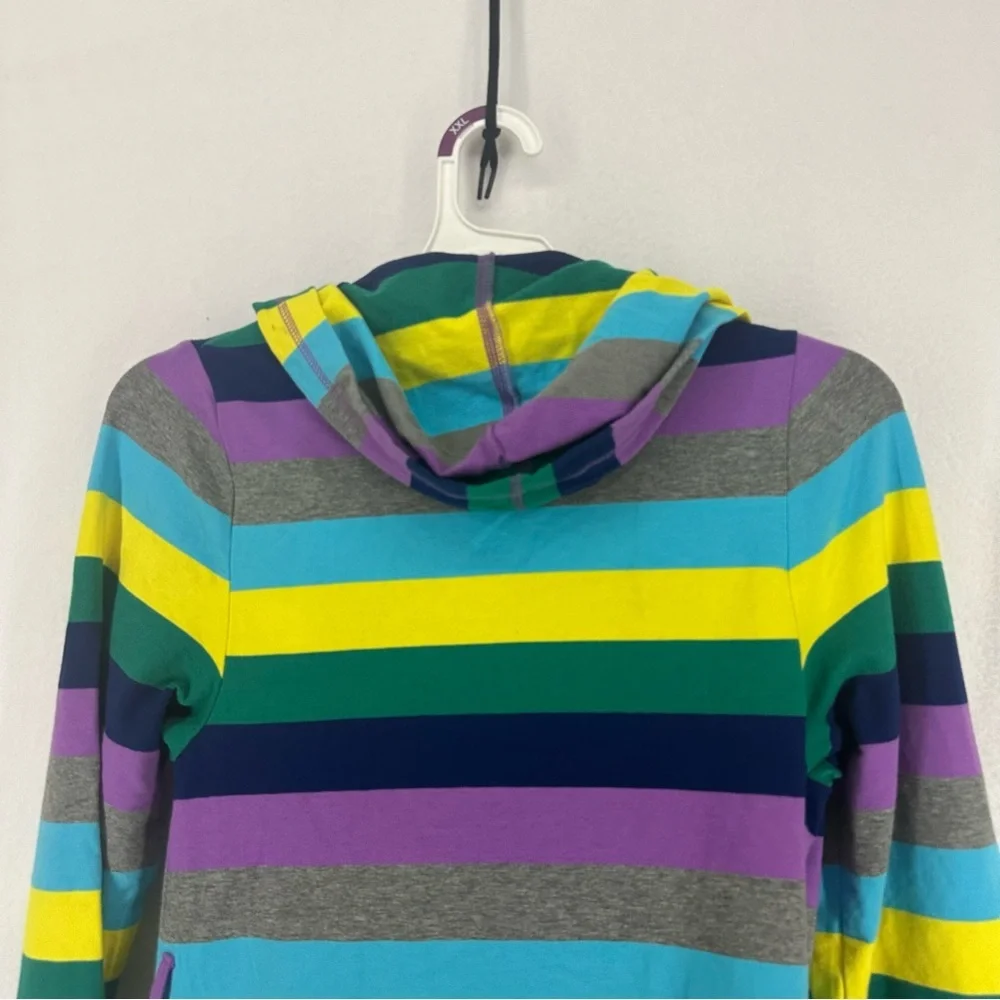 Xhilaration Striped Hooded Front Tie‎ Long Sleeve Sleepwear Cover Up Womens XS